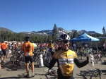Look at how chipper the bastard is at mile 107ish of his 'Recovery Ride!'