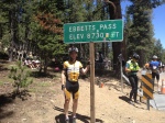 Derek at the top of Ebbetts!